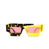 Kuboraum X12 Sunglasses YH yellow havana & yellow - product thumbnail 1/4