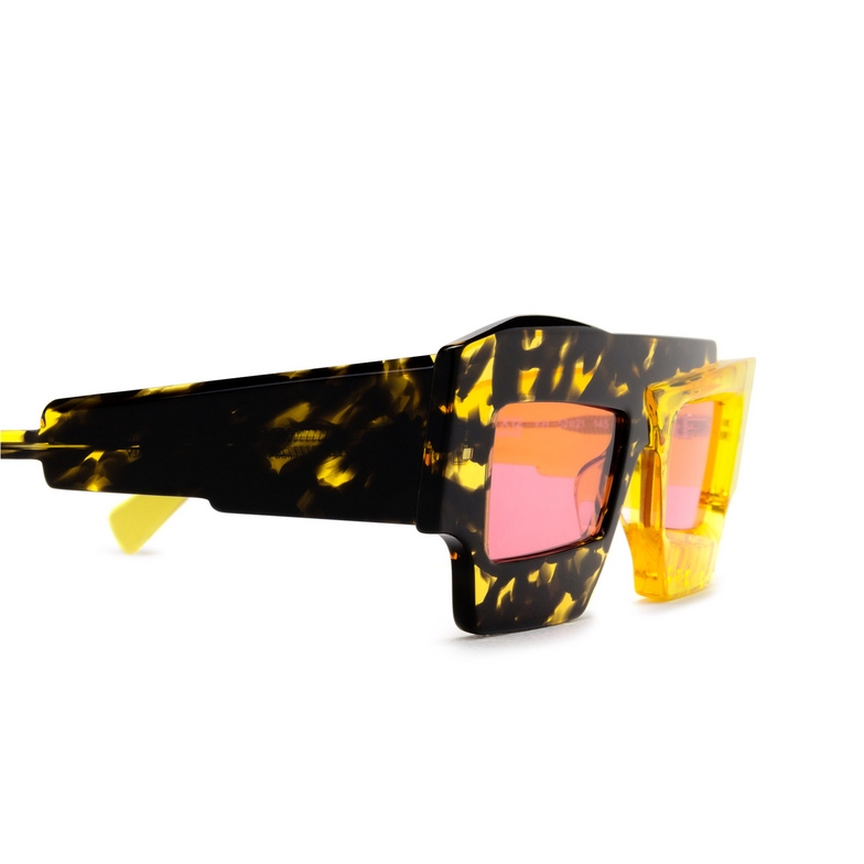 Kuboraum X12 Sunglasses YH yellow havana & yellow - 3/4