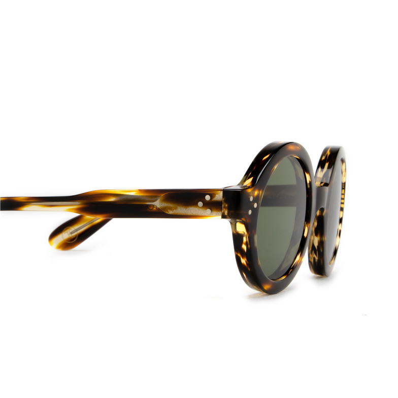 Lesca PHIL Sunglasses A3 / GREEN light jasper tortoise - 3/4