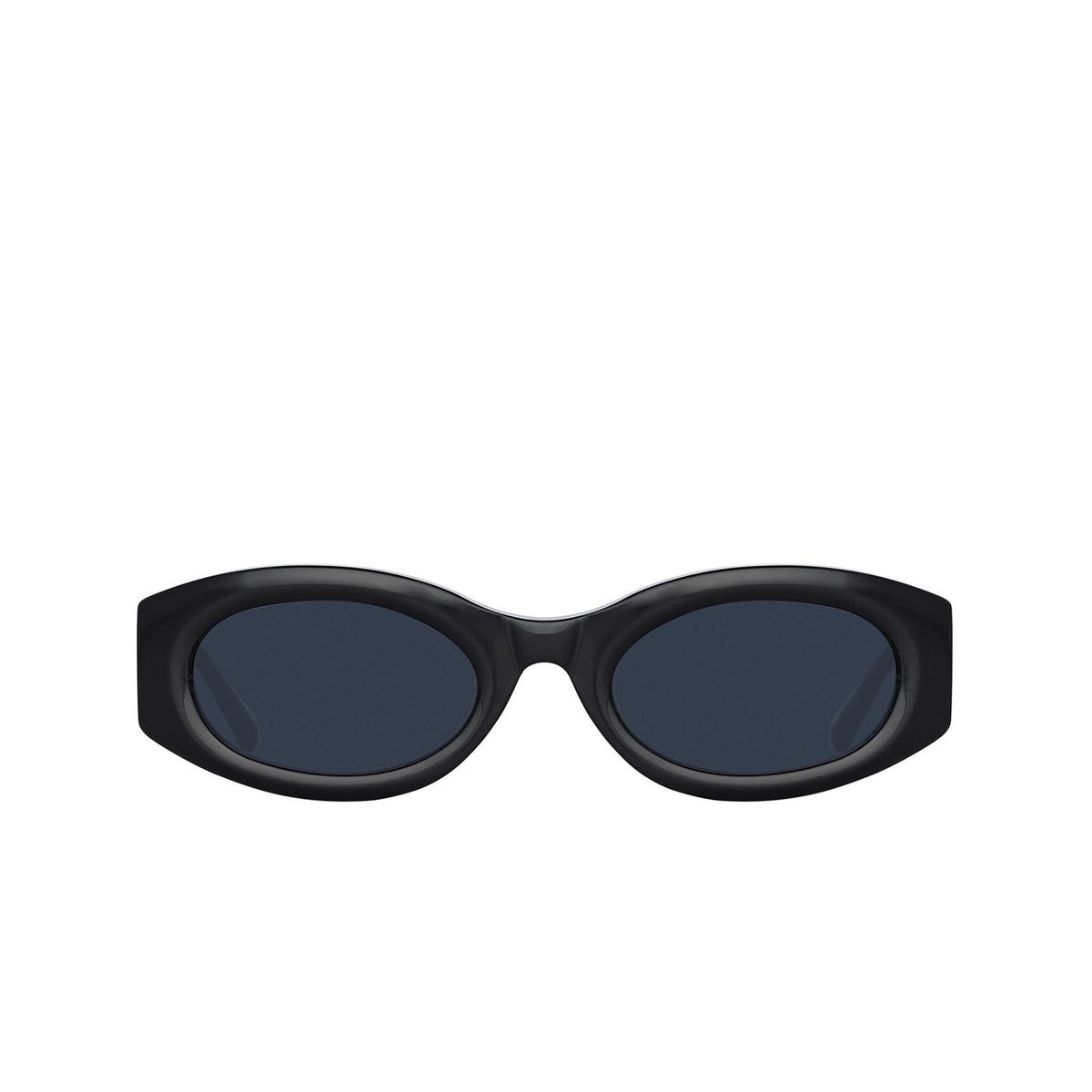 Linda Farrow BERTA Sunglasses 1 Black / Silver - front view