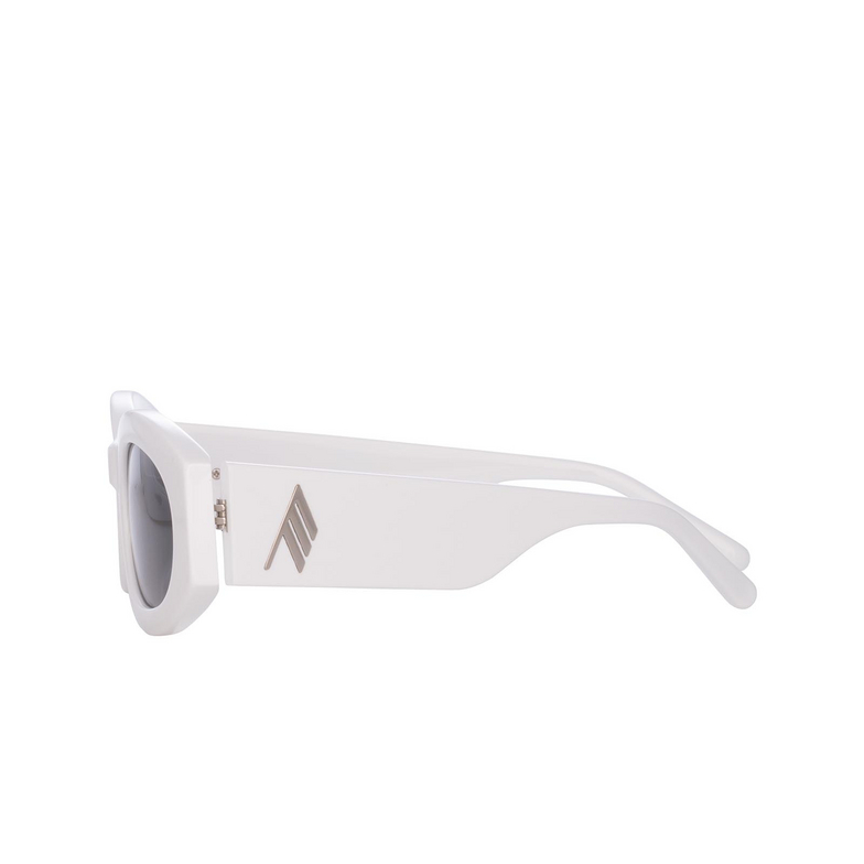 Linda Farrow BERTA Sunglasses 7 white / silver - 3/5