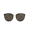 Linda Farrow CALTHORPE Sunglasses 13 black / yellow gold - product thumbnail 1/5