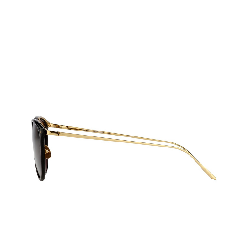 Linda Farrow CALTHORPE Sunglasses 13 black / yellow gold - 3/5