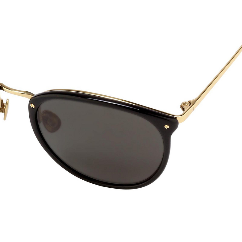 Linda Farrow CALTHORPE Sunglasses 13 black / yellow gold - 4/5