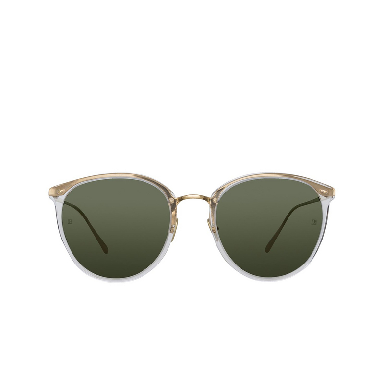 Linda Farrow CALTHORPE Sunglasses 76 clear / light gold - 1/5