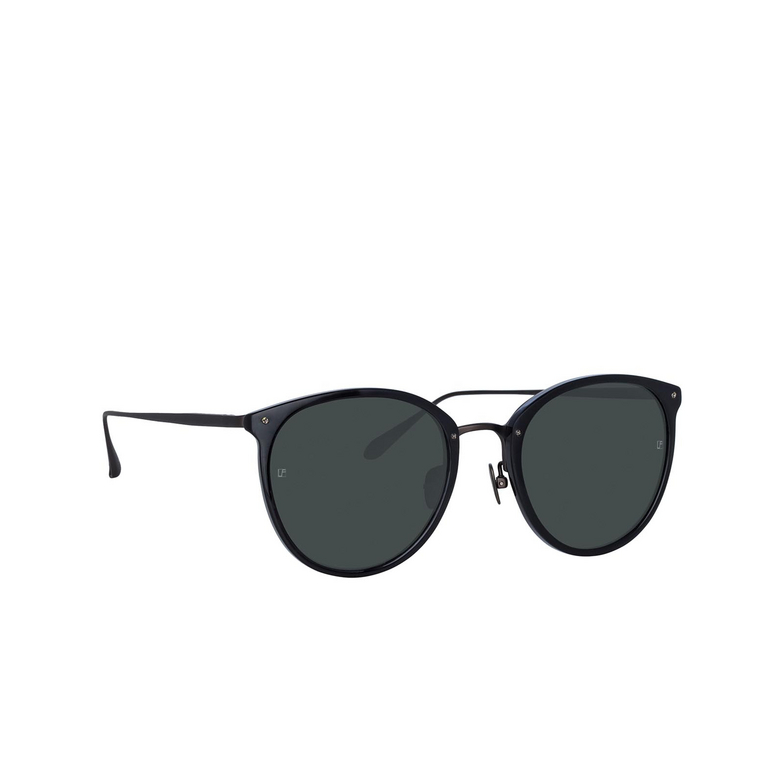 Linda Farrow CALTHORPE Sunglasses 79 black / matt nickel - 2/5