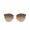 Linda Farrow CALTHORPE Sunglasses 81 brown grad / yellow - product thumbnail 1/5