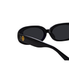 Linda Farrow CARA Sunglasses 1 black / yellow gold - product thumbnail 4/5