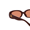 Linda Farrow CARA Sunglasses 11 brown / light gold - product thumbnail 4/5