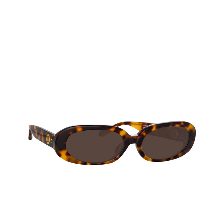 Linda Farrow CARA Sunglasses 2 t - shell / yellow gold - 2/5