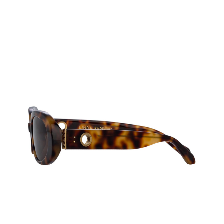 Linda Farrow CARA Sunglasses 2 t - shell / yellow gold - 3/5