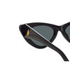 Linda Farrow DORA Sunglasses 1 black / yellow gold - product thumbnail 4/5