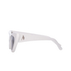 Linda Farrow DORA Sunglasses 12 white / silver - product thumbnail 3/5