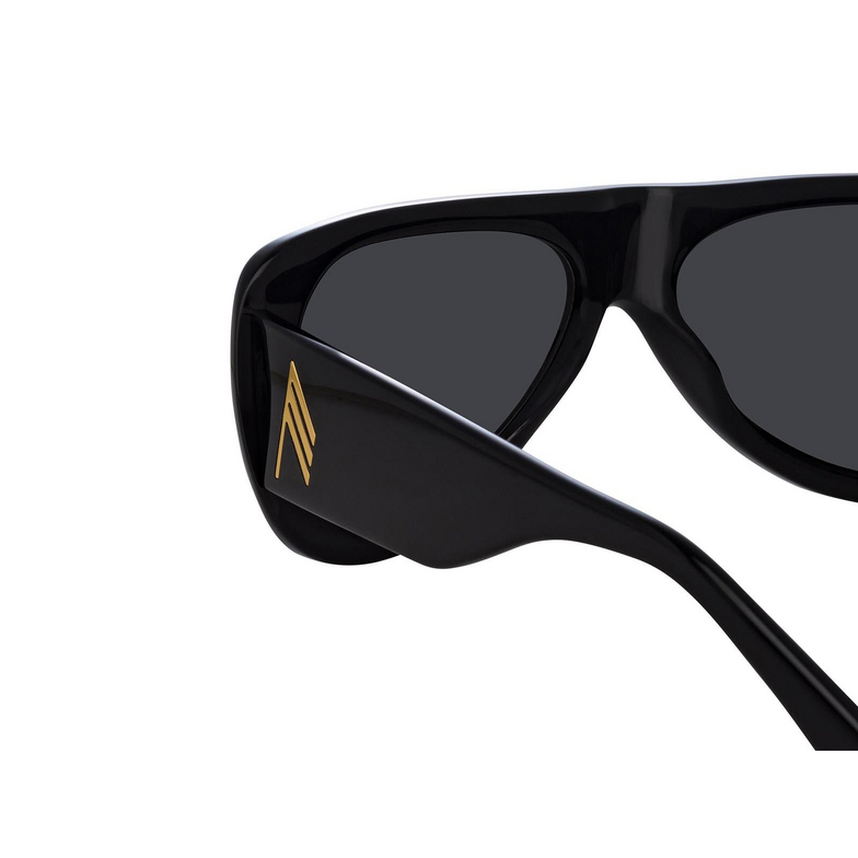 Linda Farrow EDIE Sunglasses 1 black / yellow gold - 4/5