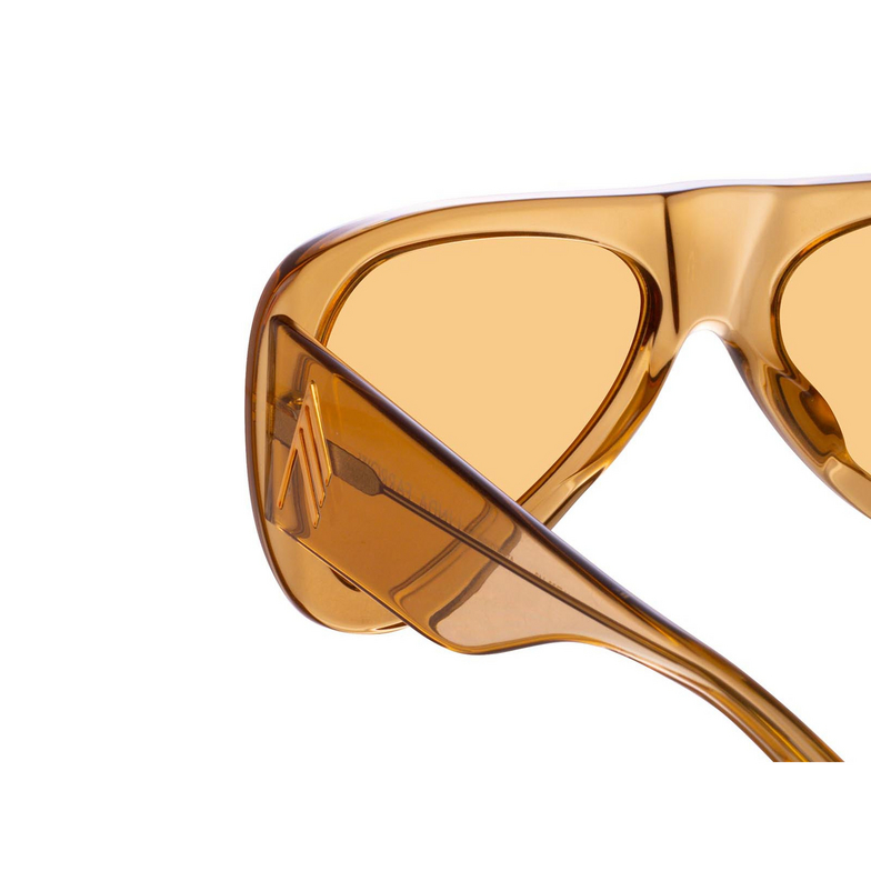Linda Farrow EDIE Sunglasses 6 sand / gold - 4/5