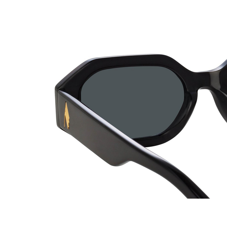Linda Farrow IRENE Sunglasses 1 black / yellow gold - 4/5