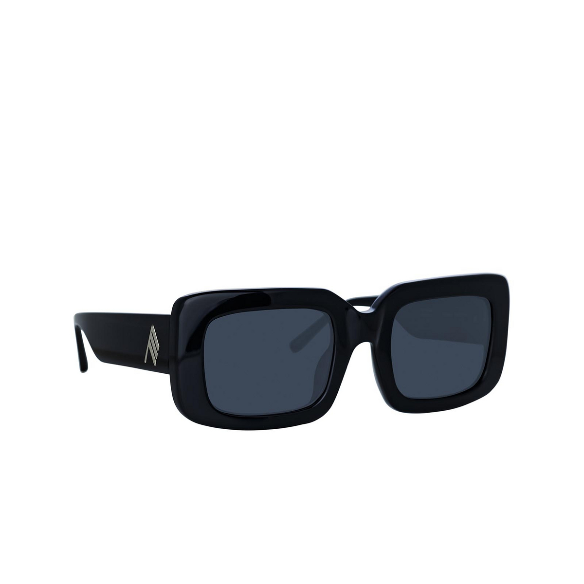 Linda Farrow JORJA Sunglasses 1 Black / Silver - three-quarters view