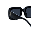 Linda Farrow JORJA Sunglasses 1 black / silver - product thumbnail 4/5