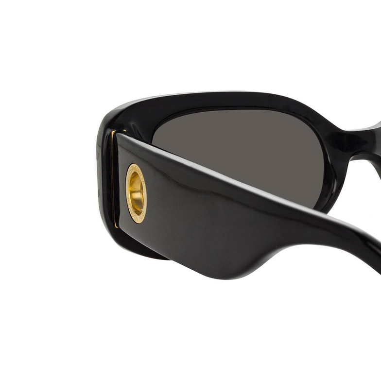 Linda Farrow LOLA Sunglasses 1 black / yellow gold - 4/5