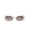 Linda Farrow LOLA Sunglasses 3 white / light gold - product thumbnail 1/5