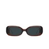 Linda Farrow LOLA Sunglasses 8 dark brown / light brown - product thumbnail 1/5