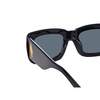 Linda Farrow MARFA Sunglasses 1 black / yellow gold - product thumbnail 4/5