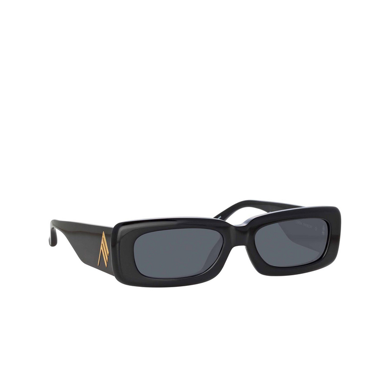 Linda Farrow MINI MARFA Sunglasses 1 black / yellow gold - 2/5