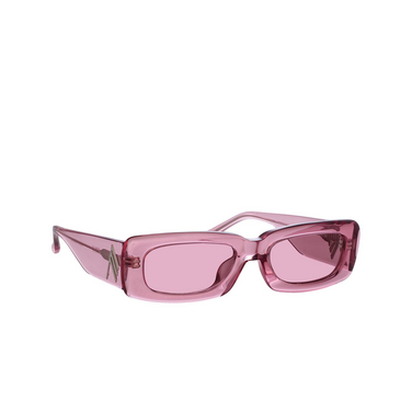 Gafas de sol Linda Farrow MINI MARFA 17 powder pink / silver - Vista tres cuartos