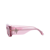Gafas de sol Linda Farrow MINI MARFA 17 powder pink / silver - Miniatura del producto 3/5