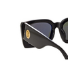 Linda Farrow NIEVE Sunglasses 1 black / yellow gold - product thumbnail 4/5