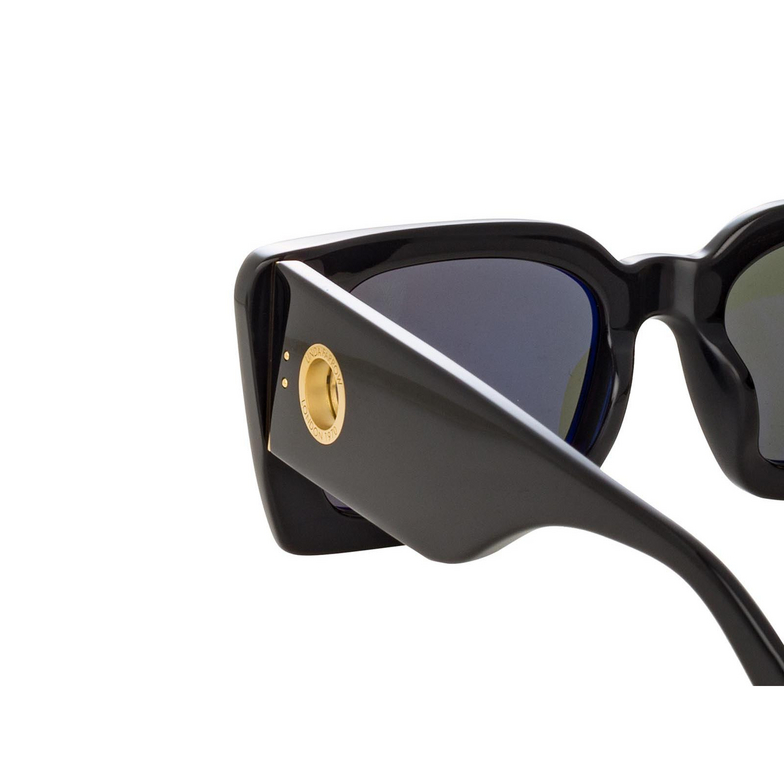 Linda Farrow NIEVE Sunglasses 1 black / yellow gold - 4/5
