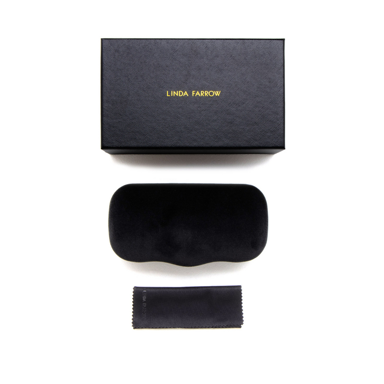 Linda Farrow NIEVE Sunglasses 5 black / yellow gold - 5/5