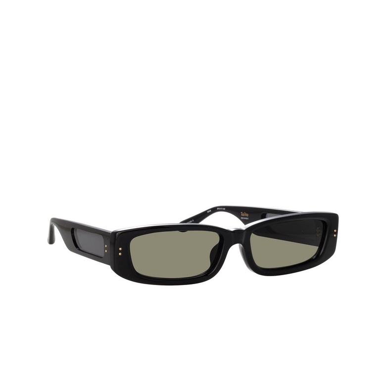 Linda Farrow TALITA Sunglasses 1 black / yellow gold - 2/5