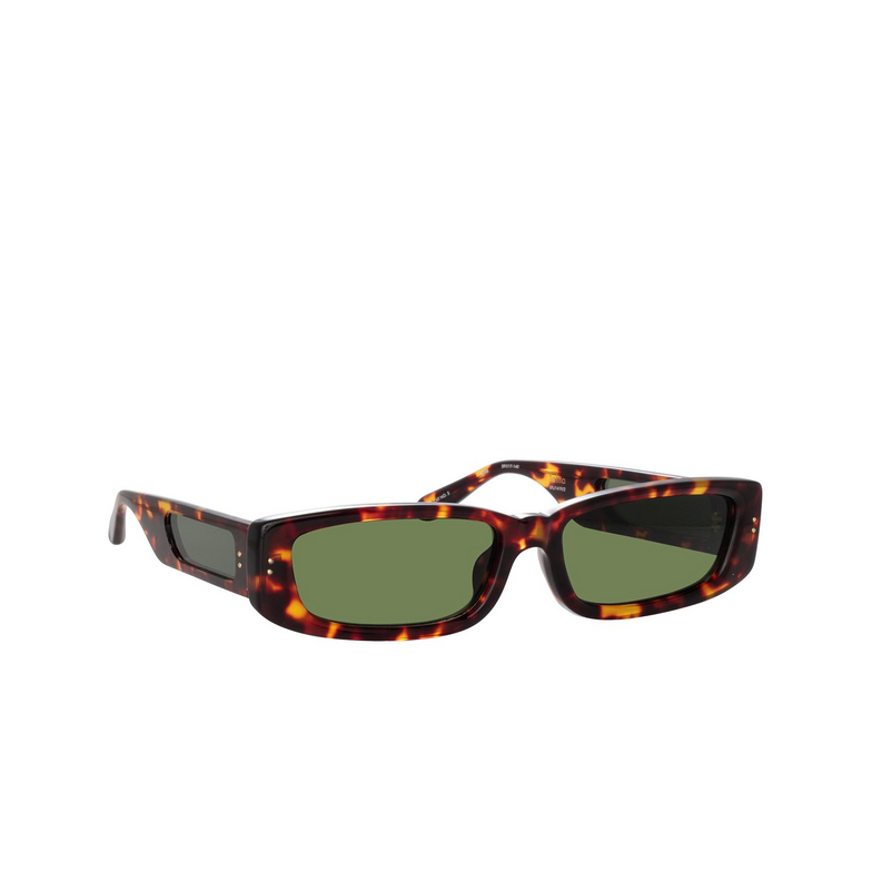 Linda Farrow TALITA Sunglasses 2 dark t-shell / light gold - 2/5