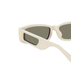 Linda Farrow TALITA Sunglasses 3 white / light gold - product thumbnail 4/5