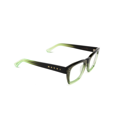 Marni ABIOD Eyeglasses DQC faded green - three-quarters view