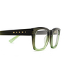 Occhiali da vista Marni ABIOD DQC faded green - anteprima prodotto 3/4