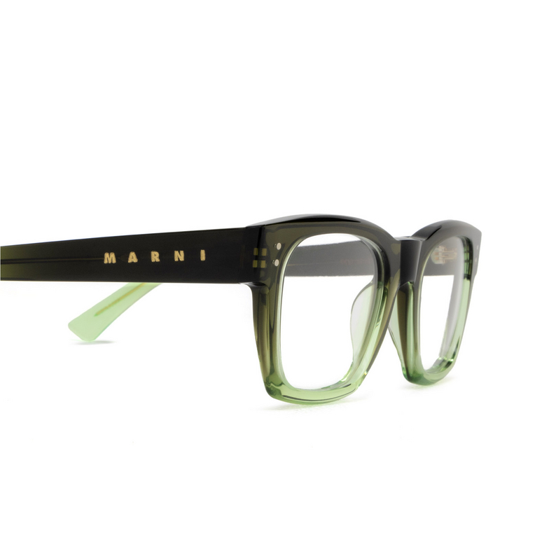 Marni ABIOD Eyeglasses DQC faded green - 3/4