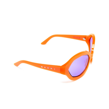Gafas de sol Marni CUMULUS CLOUD QR5 orange - Vista tres cuartos
