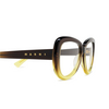 Marni ELEPHANT ISLAND OPT Eyeglasses PFF faded mellow - product thumbnail 3/4