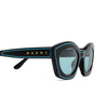 Marni KEA ISLAND Sunglasses PT6 teal teal - product thumbnail 3/4