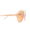 Marni MOUNT TOC Sunglasses 4JF nude - product thumbnail 3/4
