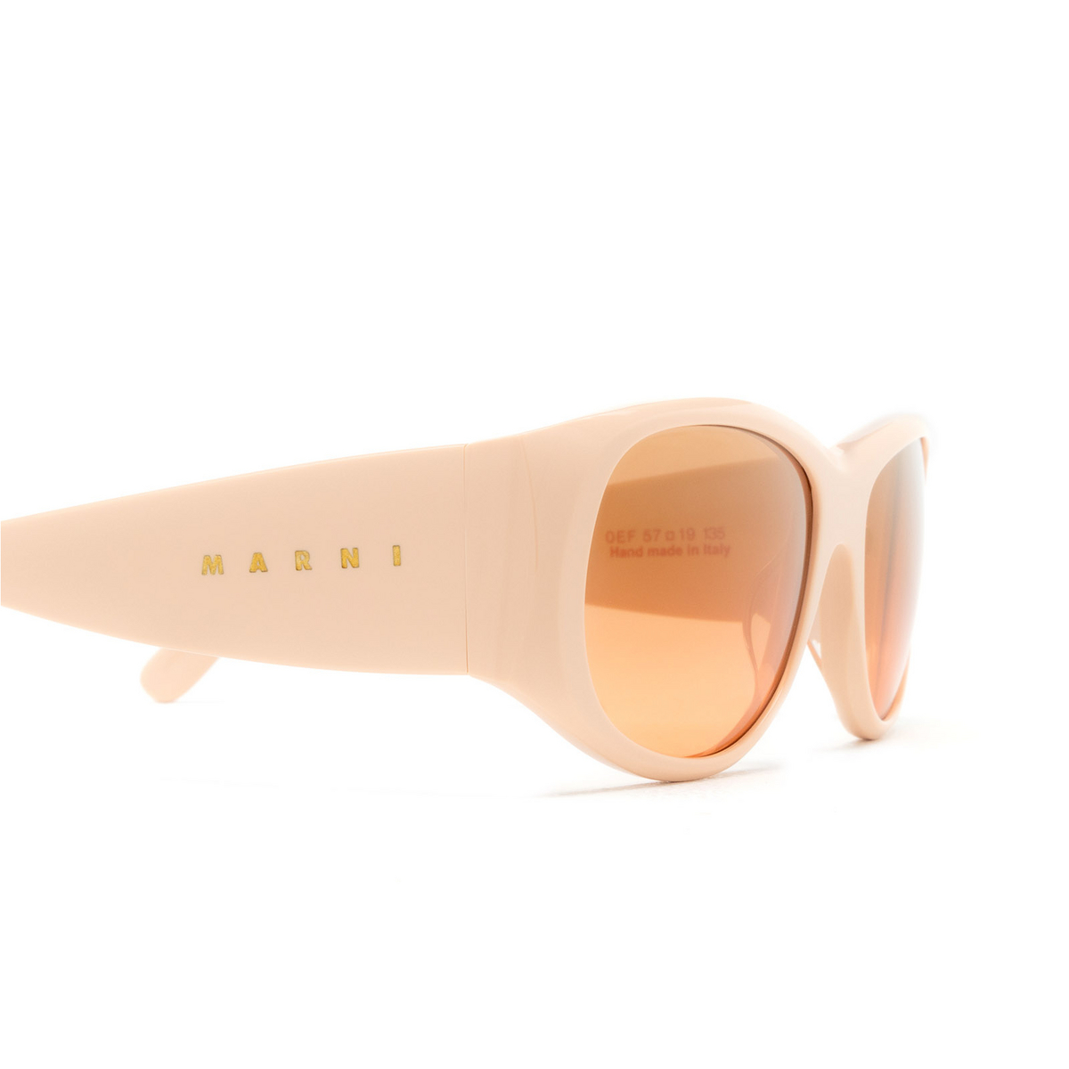 Marni ORINOCO RIVER Sunglasses 0EF Nude - product thumbnail 3/4