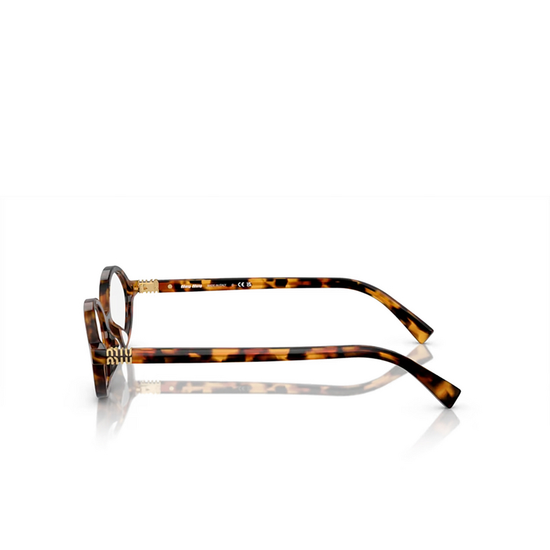Miu Miu REGARD Eyeglasses 19P1O1 light havana - 3/3