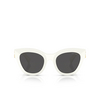 Miu Miu MU 01YS Sonnenbrillen 1425S0 white - Produkt-Miniaturansicht 1/3