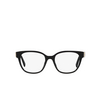 Miu Miu MU 02VV Korrektionsbrillen 1AB1O1 black - Produkt-Miniaturansicht 1/3