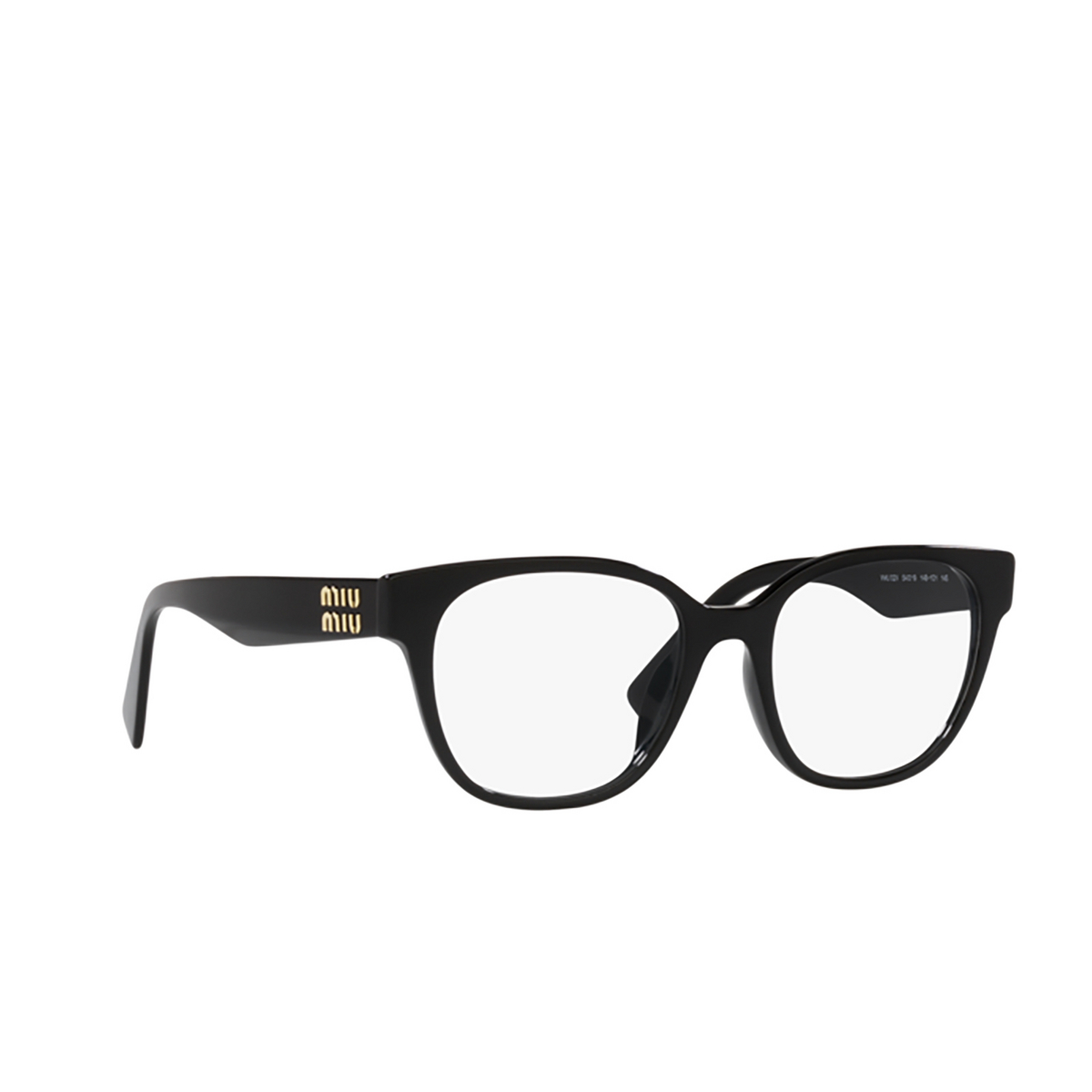 Miu Miu MU 02VV Eyeglasses 1AB1O1 Black - product thumbnail 2/4