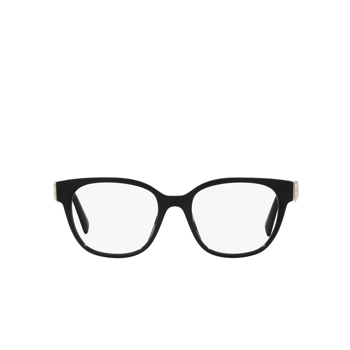 Miu Miu MU 02VV Eyeglasses 1AB1O1 Black - 1/4