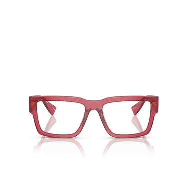 Miu Miu MU 02XV Eyeglasses 15Q1O1 bordeaux trasparent - front view