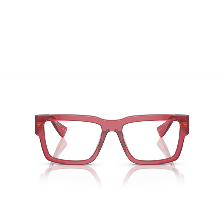 Miu Miu MU 02XV Eyeglasses 15Q1O1 bordeaux trasparent - 1/3